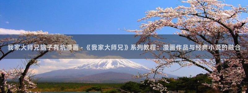 怎么下载正版漫蛙：我家大师兄脑子有坑漫画 - 《我家大师兄》系列教程：漫画作品与经典小说的融合