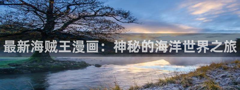 漫蛙manwa漫画阅读：最新海贼王漫画：神秘的海洋世界之旅
